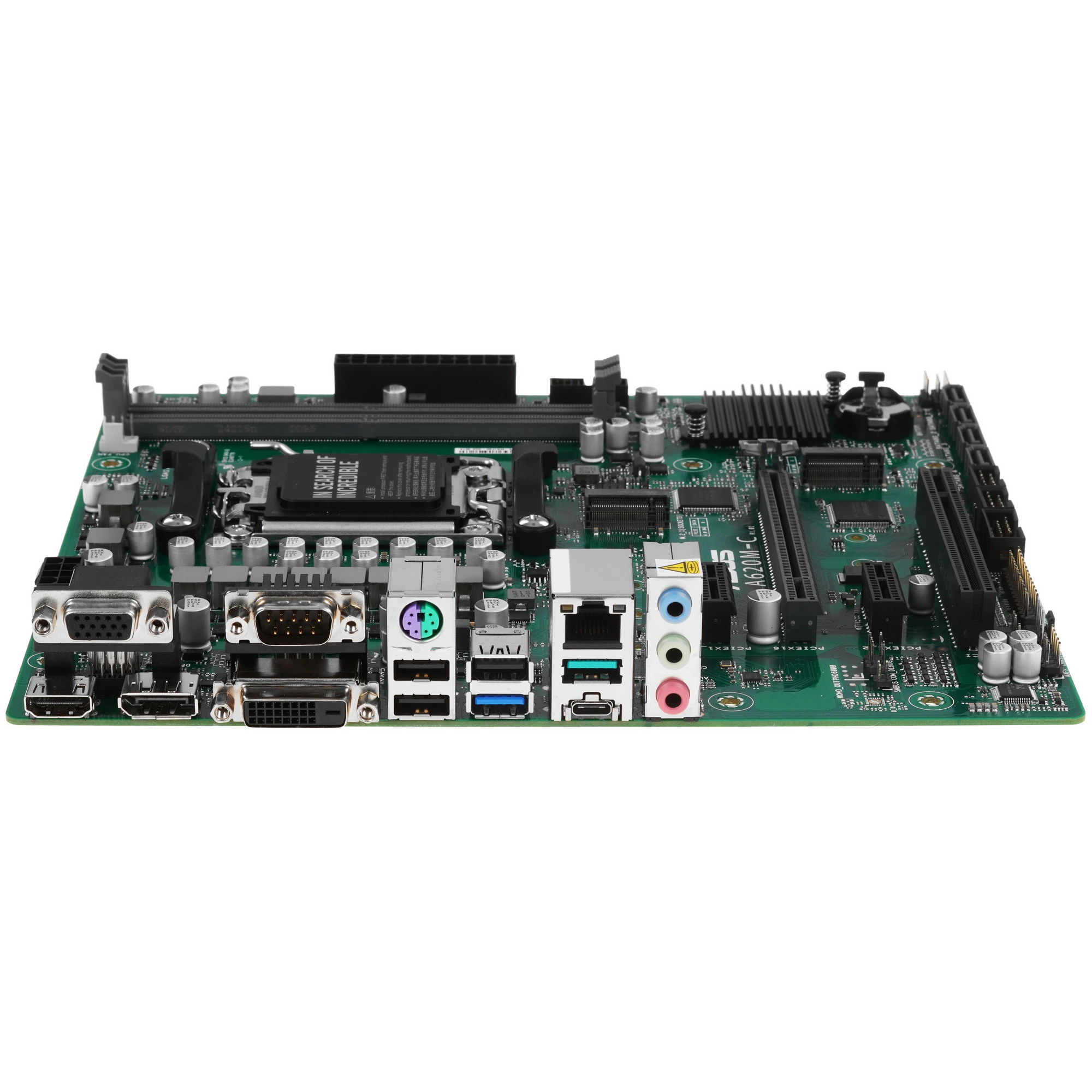 Материнская плата ASUS Pro A620M-C-CSM, AM5, AMD A620, 2xDDR5, 4xSATA, 2xM.2, 1xPCIe 4.0 x16, 2xPCIe x1, DisplayPort, HDMI, D-Sub, DVI, 1x 1Gb LAN, USB Type-C, 3x3.5 мм, 7.1, microATX, фото9