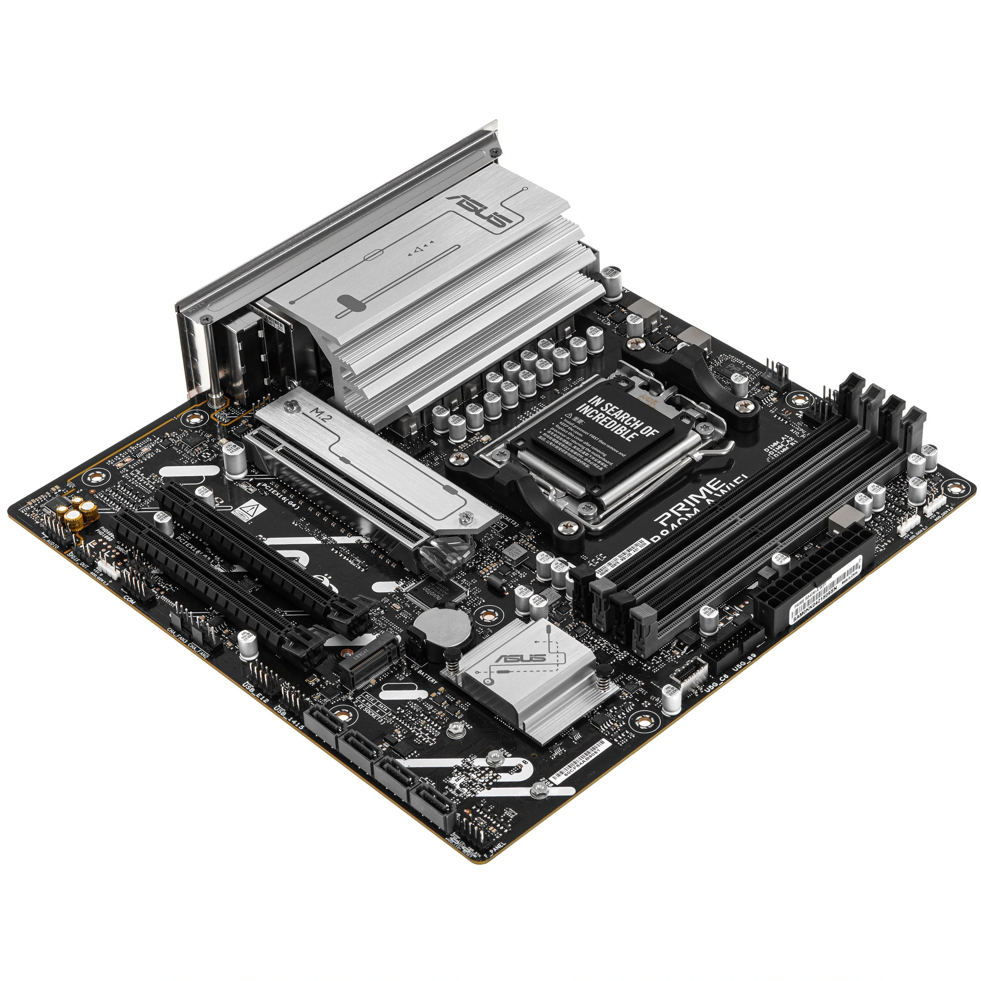 Материнская плата ASUS PRIME B840M-A WIFI, AM5, AMD B840, 4xDDR5, 4xSATA, 3xM.2, 1xPCIe 4.0 x16, 2xPCIe 3.0 x1, DisplayPort, HDMI, 1x2.5Gb LAN, USB Type-C, 3x3.5 мм, 7.1, microATX, фото5
