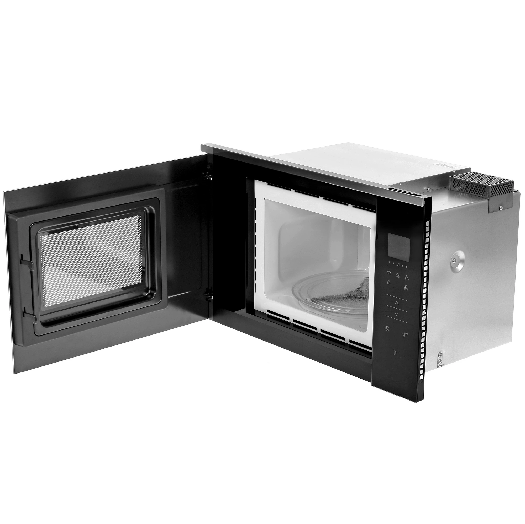 Встраиваемая микроволновая печь Electrolux KMFE172TEX черный/серебристый, 17 л, 800 Вт, переключатели - сенсор, фото5