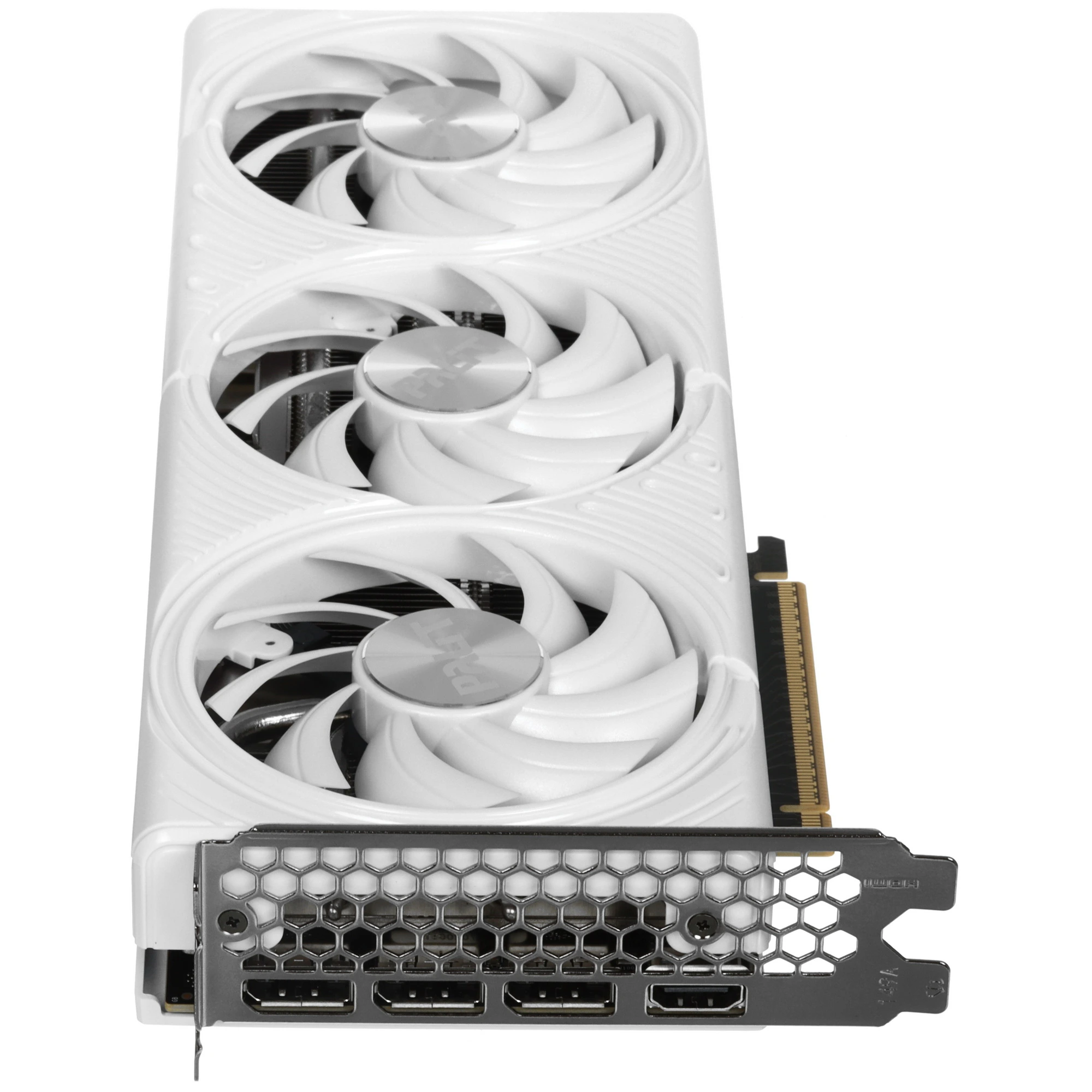 Видеокарта Palit GeForce RTX 5070 WHITE OC, 12 GB GDDR7, 192 bit, 3xDisplayPort, HDMI, GPU 2325 MHz, фото14