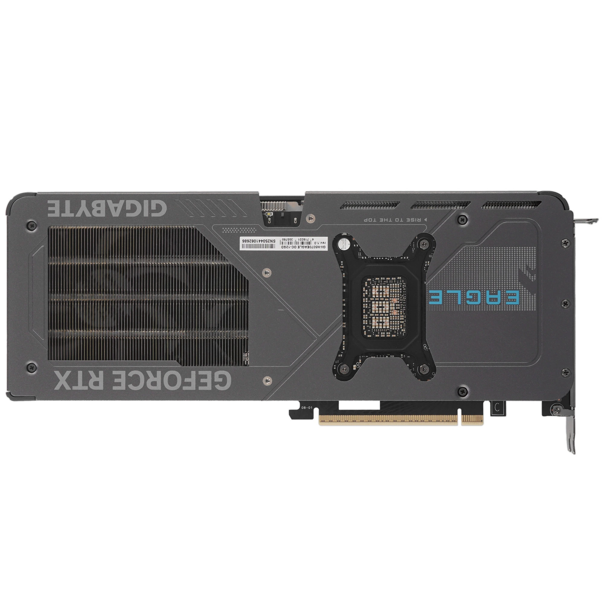 Видеокарта Gigabyte GeForce RTX 5070 EAGLE OC, 12 GB GDDR7, 192 bit, 3xDisplayPort, HDMI, GPU 2805 MHz, фото13
