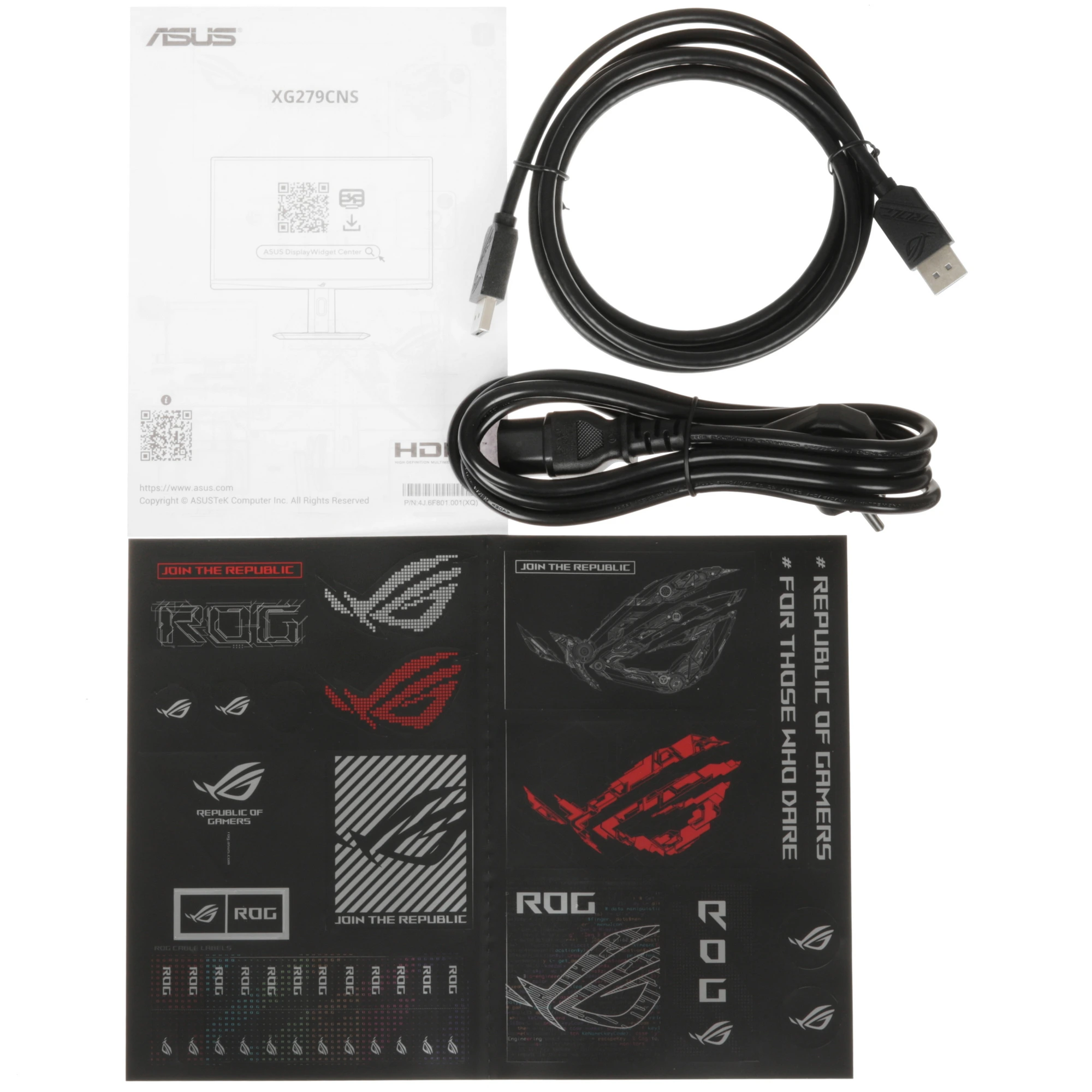 Монитор 27' ASUS ROG Strix XG279CNS Fast IPS 1920x1080, 380 Гц, 0.3 мс, 16:9, 400 кд/м², HDMI 2.1, DP 1.4, USB-C, 3.5 Jack, HDR10, FreeSync Premium, G-Sync, черный, фото16