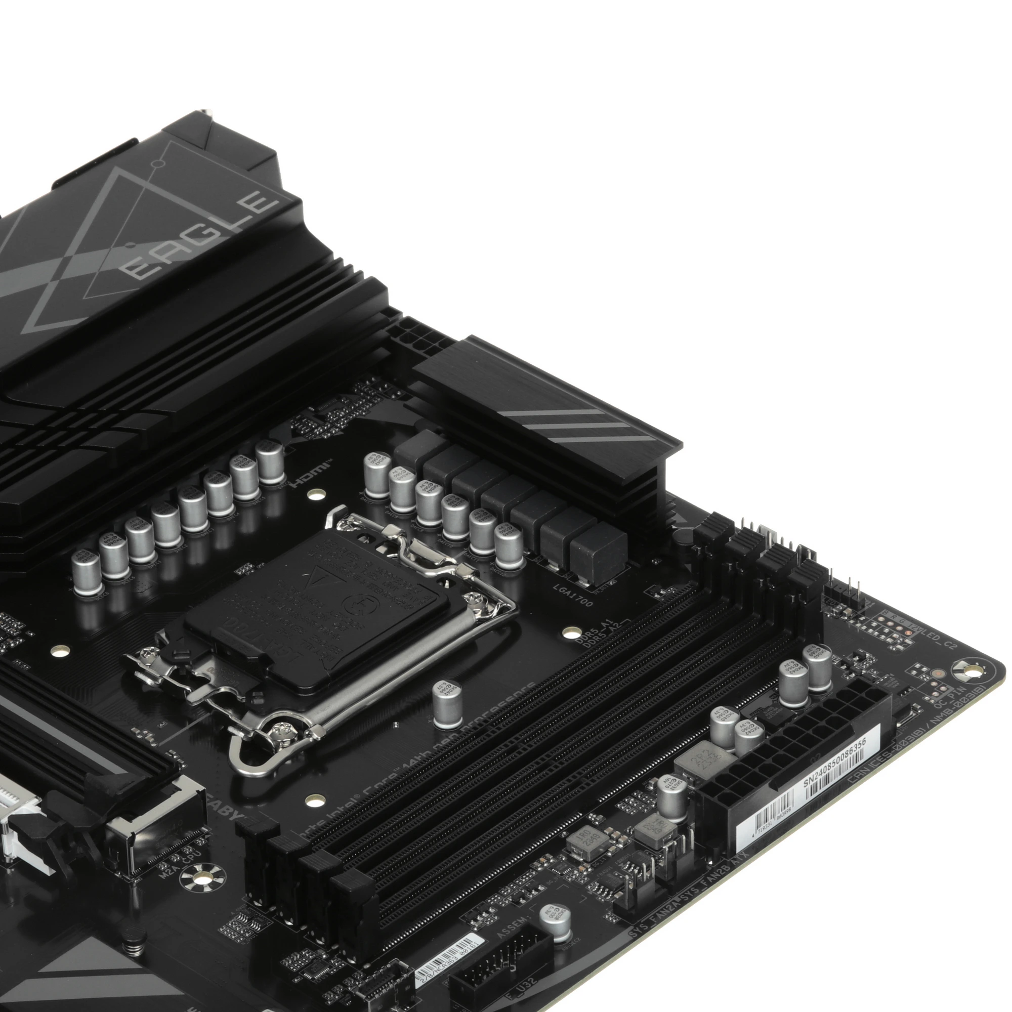 Материнская плата GIGABYTE Z790 EAGLE AX, LGA1700, Intel Z790, 4xDDR5, 4xSATA, 3xM.2, 1xPCIe 5.0 x16, DisplayPort, HDMI, 1x2.5Gb LAN, USB Type-C, 3x3.5 мм, 7.1, ATX, фото8