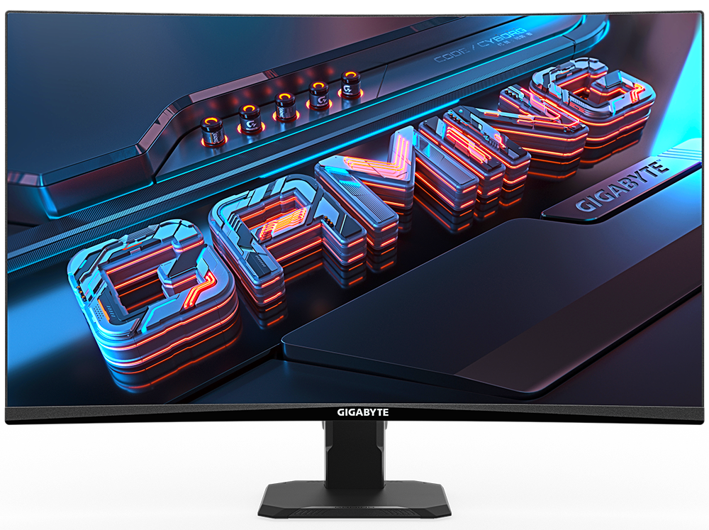 Монитор 27" Gigabyte GS27FC VA 1920x1080, 180 Гц, 1 мс, 16:9, 250 кд/м², 2xHDMI, DisplayPort, HDR Ready, Flicker Free, Low Blue Light, виртуальный прицел, таймер, изогнутый экран 1500R, черный