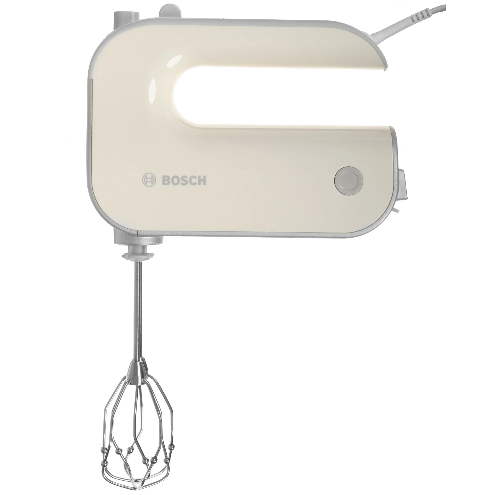 Миксер Bosch MFQ40301 бежевый/серебристый, ручной, 500 Вт, 5 скоростей