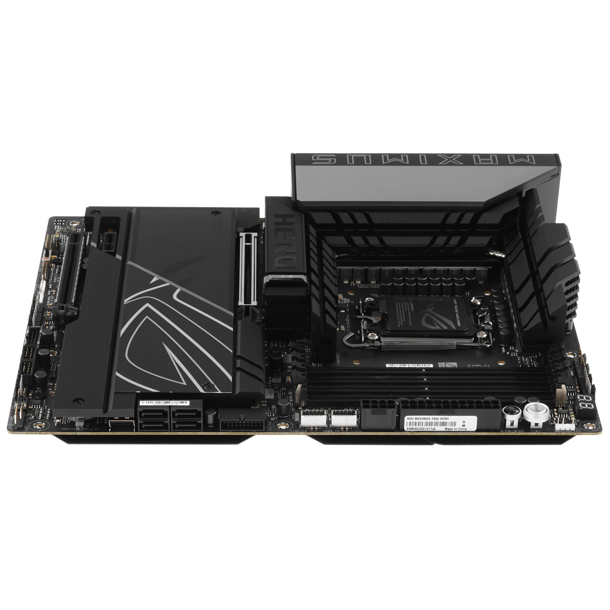 Материнская плата ASUS ROG MAXIMUS Z890 HERO, LGA 1851, Intel Z890, 4xDDR5, 4xSATA, 6xM.2, 1xPCIe 5.0 x16, 1xPCIe 4.0 x4, 1xPCIe x1, 1xHDMI, 2xUSB-C (видеовыход), 4xUSB-A 3.2 Gen 1, 4xUSB-A 3.2 Gen 2, 1xUSB-C 3.2 Gen 2, 2xUSB-C Thunderbolt 4, 2x 5Gb LAN, 2x3.5 мм, 7.1, ATX, фото14