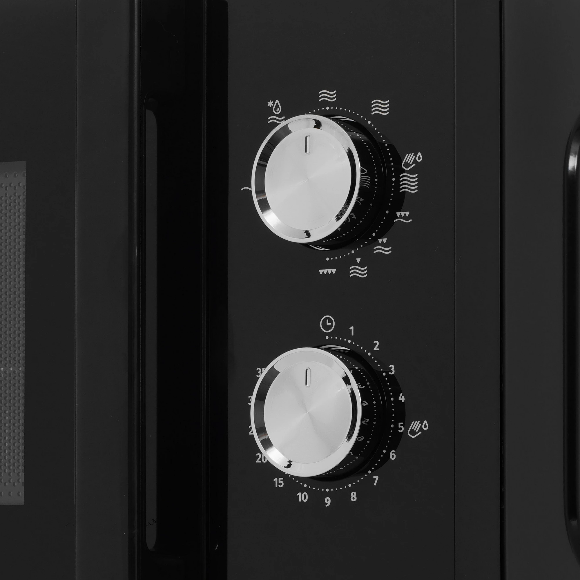 Микроволновая печь Gorenje MO20E2BH черный, 20 л, 800 Вт, переключатели - поворотный механизм, фото13