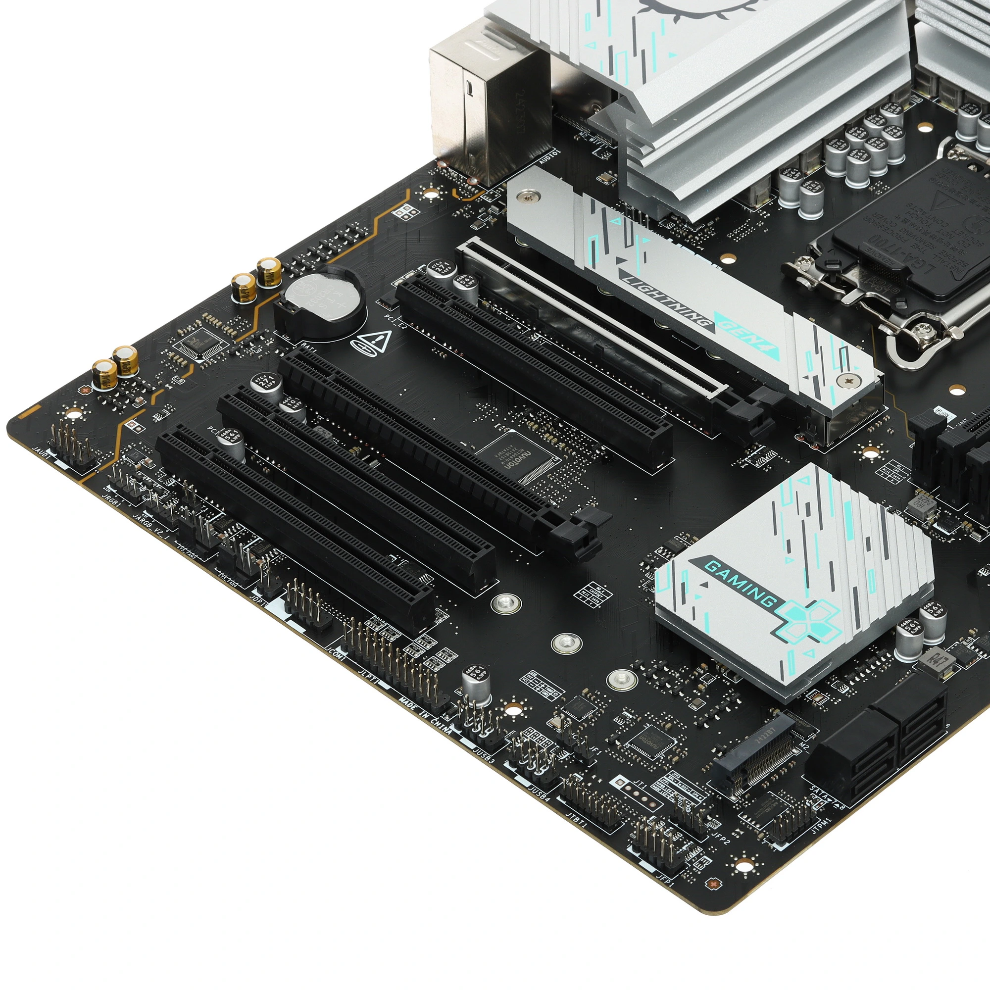 Материнская плата MSI B760 GAMING PLUS WIFI DDR4, LGA1700, Intel B760, 4xDDR4, 4xSATA, 2xM.2, 2xPCIe x16, DisplayPort, HDMI, 1x2.5Gb LAN, USB Type-C, 5x3.5 мм, 7.1, ATX, фото4