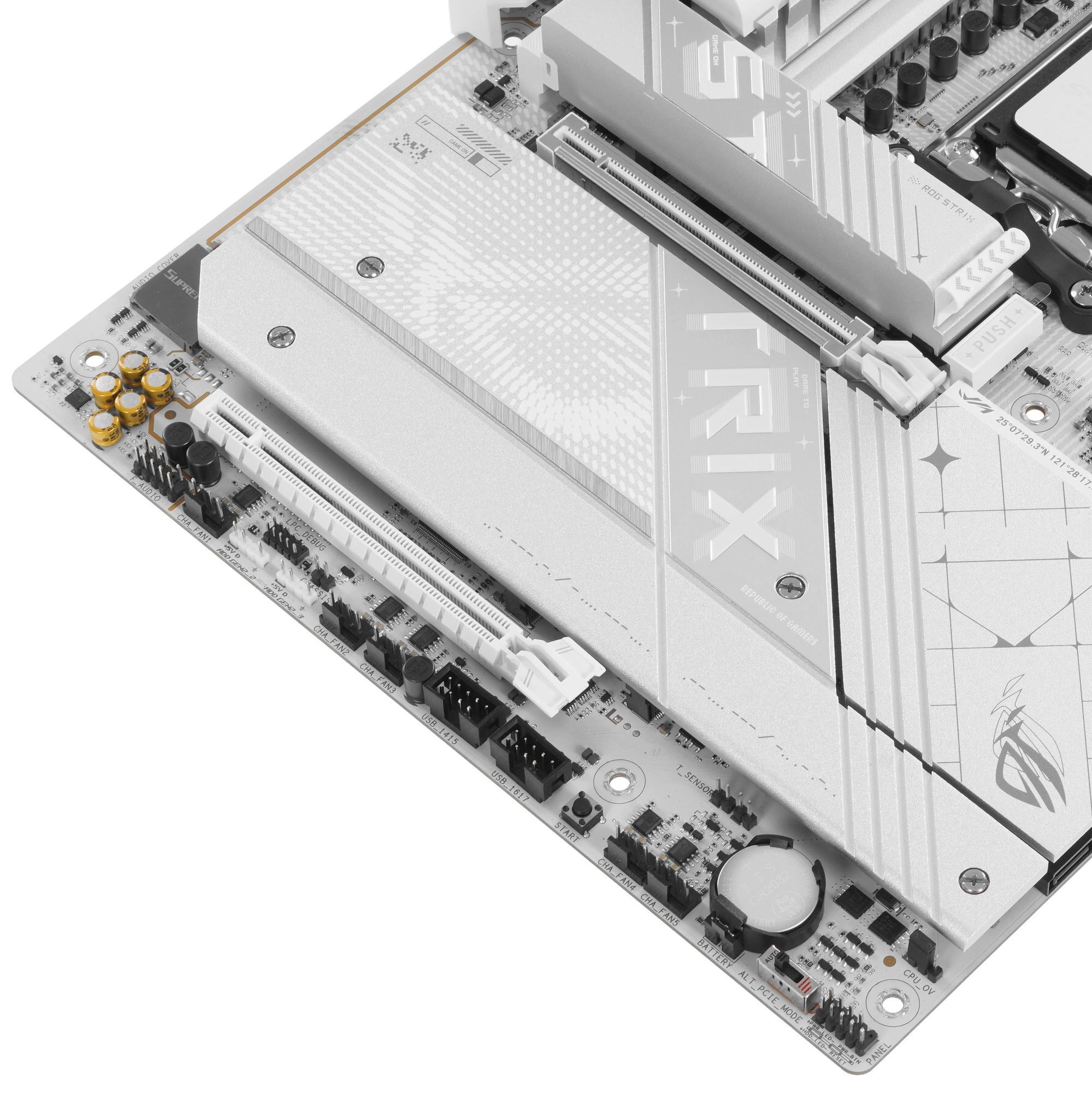 Материнская плата ASUS ROG STRIX X870-A GAMING WIFI, AM5, AMD X870, 4xDDR5, 4xSATA, 4xM.2, 1xPCIe 5.0 x16, 1xPCIe 4.0 x4, DisplayPort, HDMI, 1x2.5Gb LAN, USB Type-C, 2x3.5 мм, 7.1, ATX, фото20