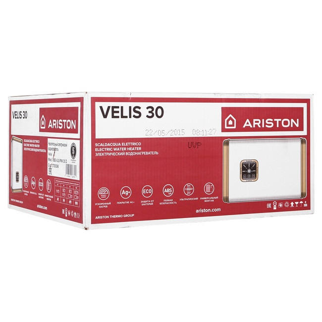 Купить Водонагреватель Ariston ABS Velis PW 30 в интернет магазине DNS ...