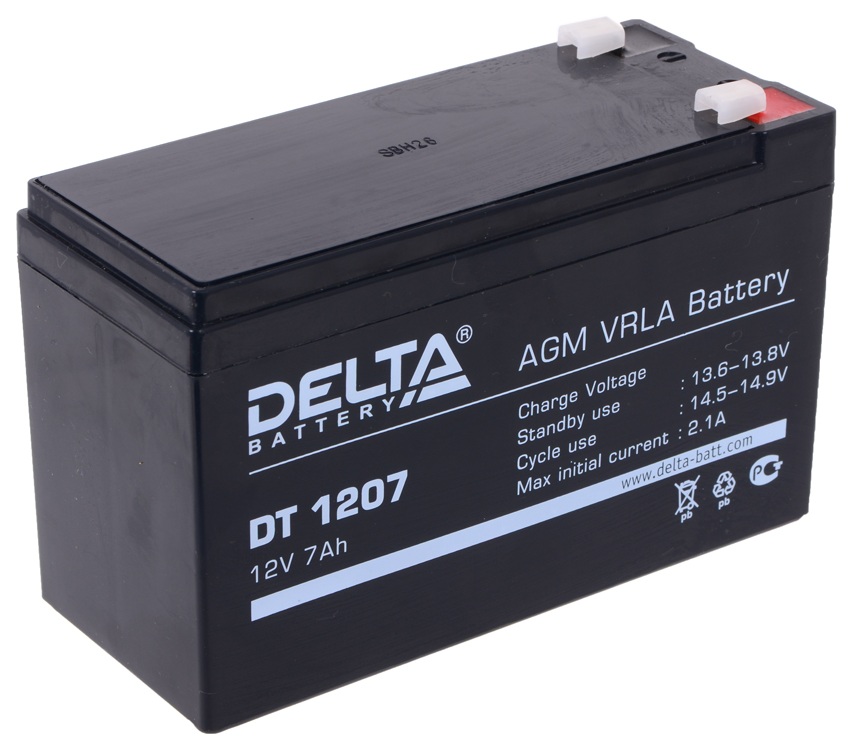 Аккумулятор delta dt 1217