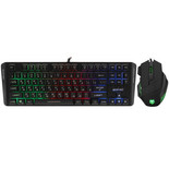 Keyboard and mouse  Wired  Aceline GS Revenge Combo black