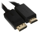Кабель однонаправленный Ugreen HDMI - DisplayPort, 2 м
