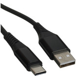 Kabel DEXP USB Type-C - USB Type-A qora