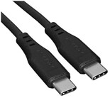 Кабель круглый ACEFAST USB Type-C - USB Type-C черный 1.2 м