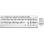 Keyboard and mouse  Wired  A4Tech Fstyler F1010 white