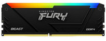 Оперативная память Kingston FURY Beast Black RGB [KF436C18BB2A/16] 16 ГБ