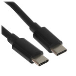 Кабель круглый KEYRON USB Type-C - USB Type-C черный 3 м
