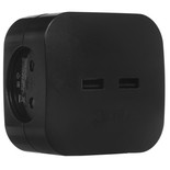 Разветвитель ЭРА SP-4-USB-B черный