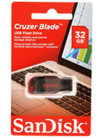 Память USB Flash 32 ГБ SanDisk Cruzer Blade [SDCZ50-032G-B35]