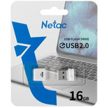 Память USB Flash 16 ГБ Netac U116 [NT03U116N-016G-20WH]