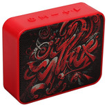 Portable speaker Fiero Squad Street Art P160, red
