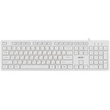 Клавиатура  проводная Acer OKW123 цвет белый
