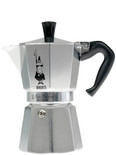 Гейзерная кофеварка Bialetti Moka Express серебристый