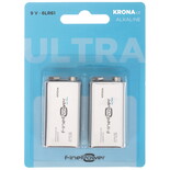 Батарейка FinePower Ultra крона (6LR61/6F22/CR-9V)