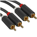Кабель   Ugreen 2RCA - 2RCA черный