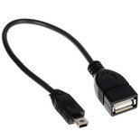 Кабель DEXP micro USB-B - USB Type-A черный 0.15 м