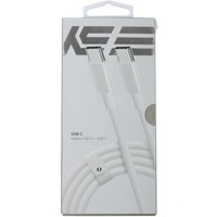 Кабель KEYRON USB Type-C - USB Type-C белый