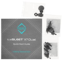 Кулер для процессора Iceberg Thermal IceSLEET X7 [ICESLEETX7-D0A] бирюзовый