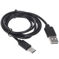 Кабель FinePower USB Type-C - USB Type-A черный 1 м