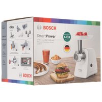 Мясорубка электрическая Bosch SmartPower MFW2517W белый