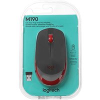Mouse wireless Logitech M190 [910-005908] red