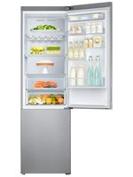 Холодильник с морозильником   Samsung RB37P5491SA серебристый