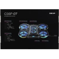 Охлаждающая подставка DEXP Gaming Series GS6F-07 черный