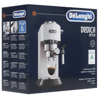 Кофеварка рожковая DeLonghi Dedica EC 685.W белый