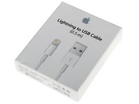 Кабель Apple Lightning 8-pin - USB Type-A белый 0.5 м
