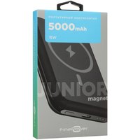Портативный аккумулятор FinePower Magnet черный
