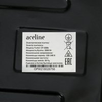 Плита компактная электрическая Aceline CP-020b черный
