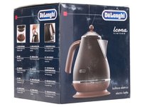 Электрочайник DeLonghi Icona Vintage KBOV 2001.BK черный