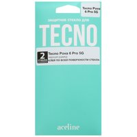 Защитное стекло Aceline для экрана Tecno CAMON 30 4G/ 30 5G/ 30 Pro 5G/ POVA 6/ 6 Pro