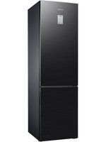 Холодильник с морозильником   Samsung RB37P5491B1 черный