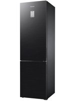 Холодильник с морозильником   Samsung RB37P5491B1 черный