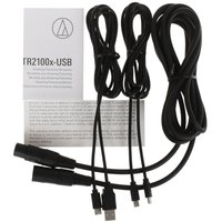 Microphone kit Audio-technica ATR2100x-USB black