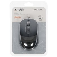 Мышь проводная A4Tech Fstyler FM10  черный