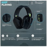 Беспроводные наушники Logitech G435  черный 2021