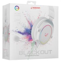 Проводные наушники ARDOR GAMING Blackout  белый 2022